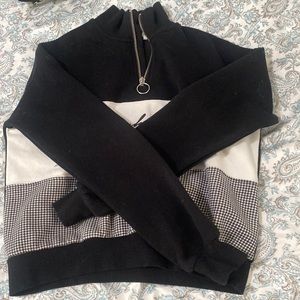 Black and White Sweater, 12/14